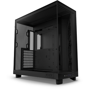 Carcasa NZXT H6 Flow, Compact Dual-chamber, MiddleTower, Negru