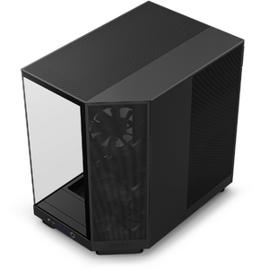 Carcasa NZXT H6 Flow, Compact Dual-chamber, MiddleTower, Negru