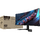 Monitor GIGABYTE GS34WQC Gaming, 34 inch, VA, curbat 1500R, WQHD, 3440 x 1440, DisplayPort, HDMI, 135Hz, 1 ms, Negru