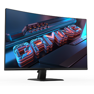 Monitor GIGABYTE GS32QC Gaming, 31.5 inch, VA, QHD, 2560 x 1440,  2560 x 1440, DisplayPort, HDMI, curbat 1500R, 170Hz, 1 ms, Negru