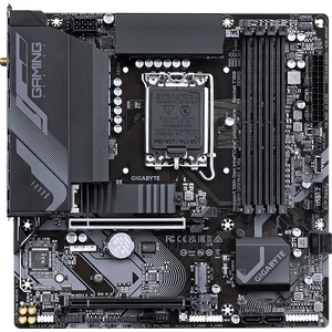 Placa de baza GIGABYTE B760M GAMING X AX, LGA1700, DDR5, Wi-Fi, BT, mATX