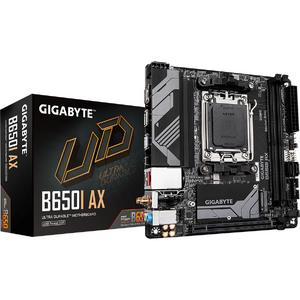 Placa de baza GIGABYTE B650I AX, Socket AM5, DDR5, BT, Wi-Fi, Mini-ITX