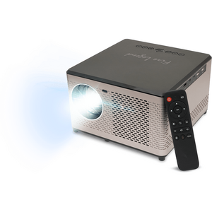 Acer AOPEN QF15a, 1080p, 500 lm, Smart PJ, HDMI, Bluetooth, Boxe 10W, Negru/Bej