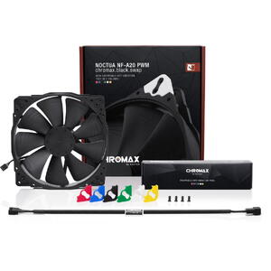 Ventilator Noctua NF-A20 PWM chromax.black.swap