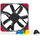 Ventilator Noctua NF-S12A PWM chromax.black.swap