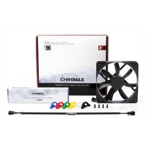 Ventilator Noctua NF-S12A PWM chromax.black.swap