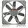 Ventilator Noctua NF-S12B redux-1200 PWM, 120mm, 1200 RPM, Gri