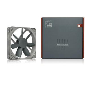 Ventilator Noctua NF-S12B redux-1200 PWM, 120mm, 1200 RPM, Gri