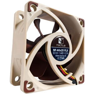 Ventilator Noctua NF-A6x25 FLX, 60mm, 3000 RPM, Maro