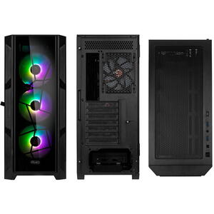 Carcasa RAIJINTEK PONOS ULTRA TG4, ATX, Negru