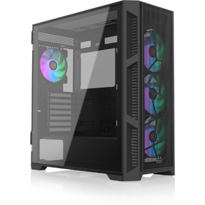 Carcasa RAIJINTEK PONOS ULTRA MS4, ATX, Mesh, Negru