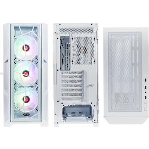Carcasa RAIJINTEK PONOS ULTRA TG4, ATX, Sticla Temperata, Alb