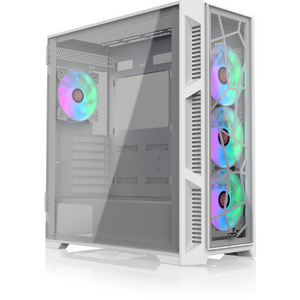 Carcasa RAIJINTEK PONOS ULTRA TG4, ATX, Sticla Temperata, Alb
