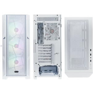 Carcasa RAIJINTEK PONOS ULTRA MS4, ATX, Mesh, Alb
