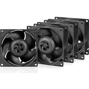 Ventilator ARCTIC S8038-7K (4 pack), 7000 rpm, 80mm, PWM, Negru