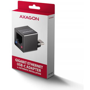 AXAGON ADE-MINIC, USB-C, RJ-45