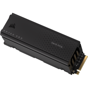 SSD Corsair MP700 PRO cu Air Cooler, 1TB, PCIe Gen 5.0 x4, NVMe, M.2, Negru