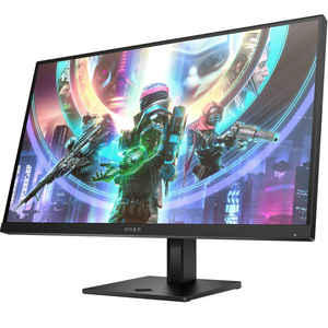 Monitor Monitor Gaming HP OMEN 27qs, 27", IPS, QHD, 2560 x 1440, 240Hz, HDMI, DisplayPort, Pivot, Boxe, NVIDIA G-SYNC,1ms, Negru