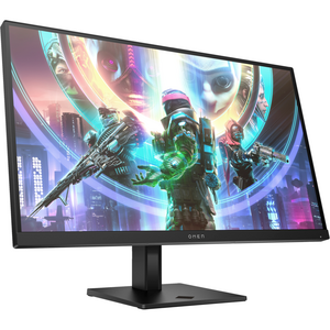 Monitor Monitor Gaming HP OMEN 27qs, 27", IPS, QHD, 2560 x 1440, 240Hz, HDMI, DisplayPort, Pivot, Boxe, NVIDIA G-SYNC,1ms, Negru