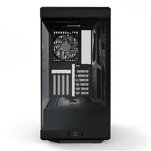 Carcasa HYTE Y40, S-Tier, Sticla Securizata lateral/fata, riser PCIe inclus, Negru