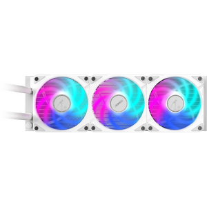 Cooler GIGABYTE AORUS WATERFORCE II 360 ICE, Full Color LCD, Racire cu lichid, 360mm, Alb