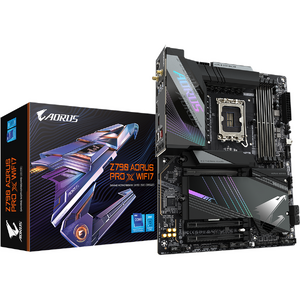 Placa de baza GIGABYTE Z790 AORUS PRO X WIFI7, LGA1700, DDR5, Wi-Fi, BT, ATX