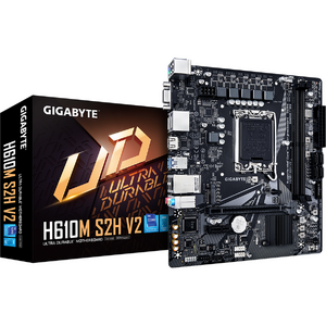 Placa de baza GIGABYTE H610M S2H V2, LGA1700, DDR5, mATX