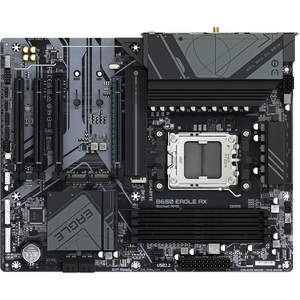 Placa de baza GIGABYTE B650 EAGLE AX, AM5, DDR5, ATX