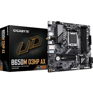 Placa de baza GIGABYTE B650M D3HP AX, DDR5, AM5, Wi-fi, BT, mATX