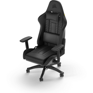 Corsair TC100 RELAXED, Piele, Tetiera, Negru