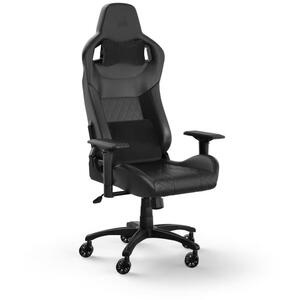 Corsair T1 RACE, Piele, Suport lombar Memory Foam, Tetiera, Negru