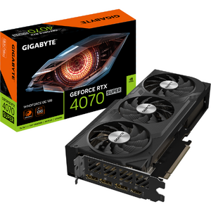 GIGABYTE GeForce RTX 4070 SUPER WINDFORCE OC 12G, GDDR6X, 12 GB, 192-bit