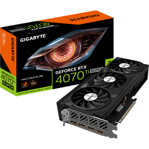 GIGABYTE GeForce RTX 4070 Ti SUPER WINDFORCE OC 16G, GDDR6X, 16 GB, 256-bit