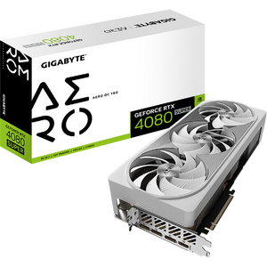 GIGABYTE GeForce RTX 4080 SUPER AERO OC 16G, GDDR6X, 16 GB, 256-bit