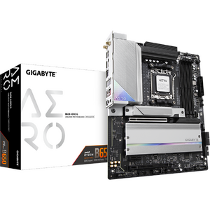 Placa de baza GIGABYTE B650 AERO G, AM5, DDR5, Wi-Fi, BT, ATX