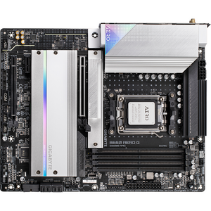 Placa de baza GIGABYTE B650 AERO G, AM5, DDR5, Wi-Fi, BT, ATX