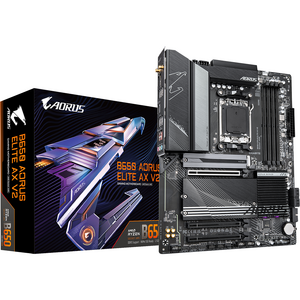 Placa de baza GIGABYTE B650 AORUS ELITE AX V2, AM5, DDR5, Wi-Fi, BT, ATX