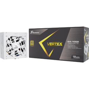 Sursa Seasonic VERTEX GX-1000, 80 Plus Gold, 1000W, 12VHPWR, Full Modulara, Alb