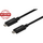 GIGABYTE Cablu USB Type-C, 1m, 20V/5A, Negru Resigilat/Reparat