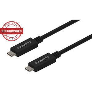 GIGABYTE Cablu USB Type-C, 1m, 20V/5A, Negru Resigilat/Reparat