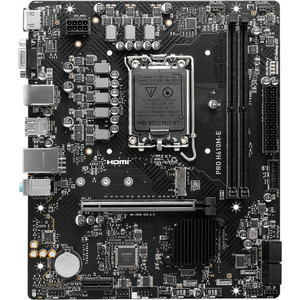 Placa de baza MSI PRO H610M-E, Socket LGA1700, DDR5, PCI-E 4.0