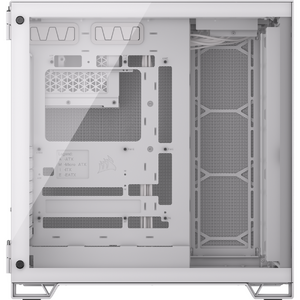 Carcasa Corsair 6500D AIRFLOW, Tempered Glass, Mid-Tower, ATX, Alb