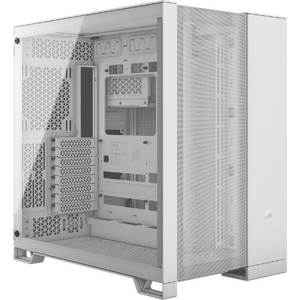 Carcasa Corsair 6500D AIRFLOW, Tempered Glass, Mid-Tower, ATX, Alb