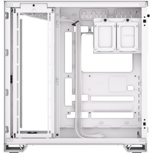 Carcasa Corsair 6500D AIRFLOW, Tempered Glass, Mid-Tower, ATX, Alb