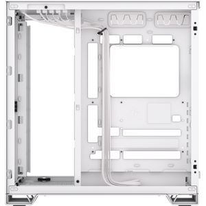 Carcasa Corsair 6500D AIRFLOW, Tempered Glass, Mid-Tower, ATX, Alb