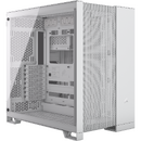 6500D AIRFLOW, Tempered Glass, Mid-Tower, ATX, Alb