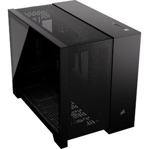 Carcasa Corsair 2500D AIRFLOW, Tempered Glass, Micro-ATX, Negru