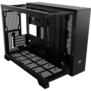 Carcasa Corsair 2500D AIRFLOW, Tempered Glass, Micro-ATX, Negru
