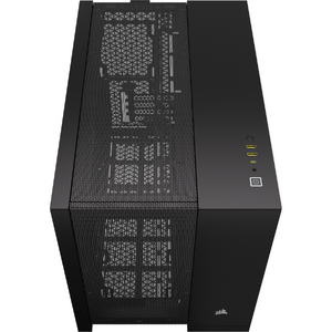 Carcasa Corsair 2500D AIRFLOW, Tempered Glass, Micro-ATX, Negru