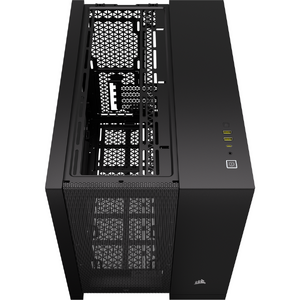 Carcasa Corsair 2500D AIRFLOW, Tempered Glass, Micro-ATX, Negru
